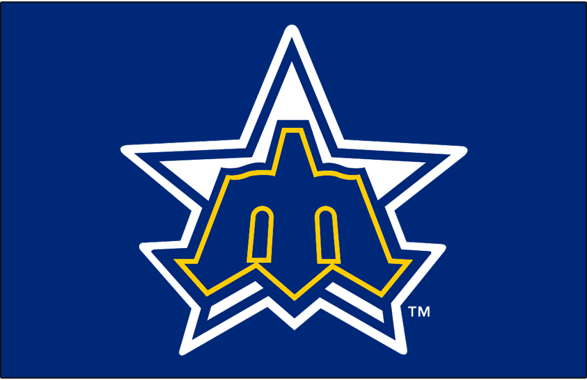 Seattle Mariners 1981-1986 Cap Logo DIY iron on transfer (heat transfer)